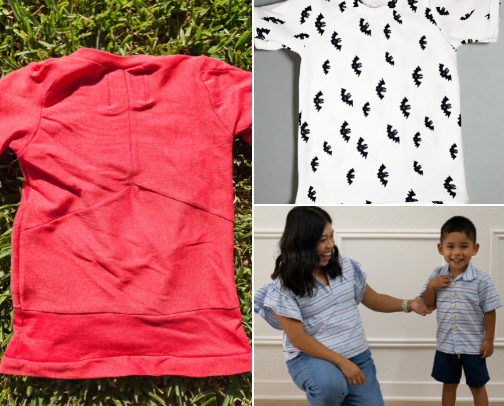 Back to school clothing that helps the planet cover photo collage