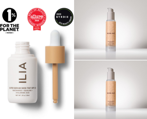 Some skin Tints and Serum Foundations that are so good.👌🏻✨ cover photo collage