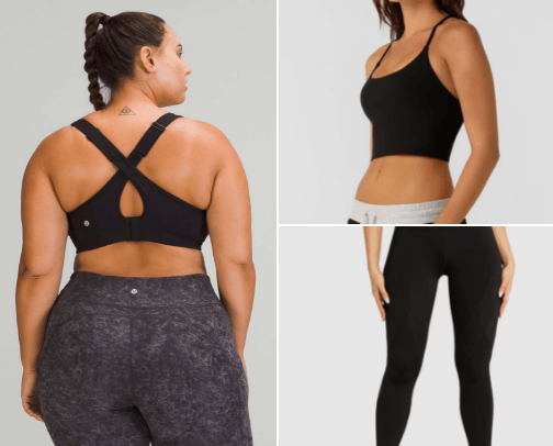 Comfortable activewear for girls cover photo collage