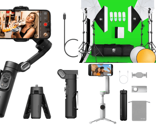 Content Creation Supplies cover photo collage