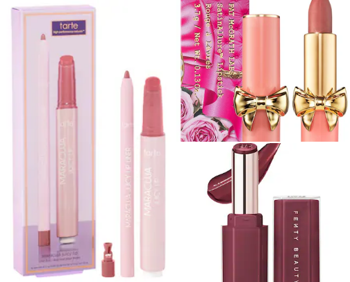 Nude lipsticks💄 cover photo collage