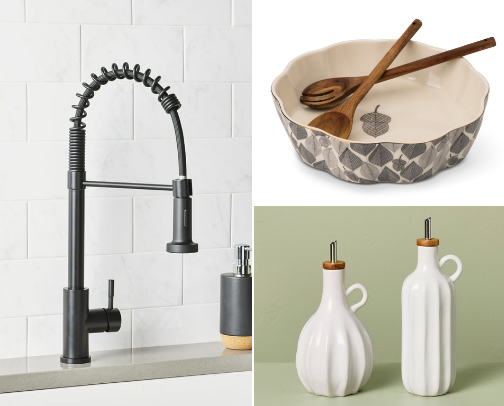 Aesthetic and functional kitchen essentials cover photo collage