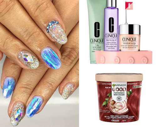 Skincare cover photo collage