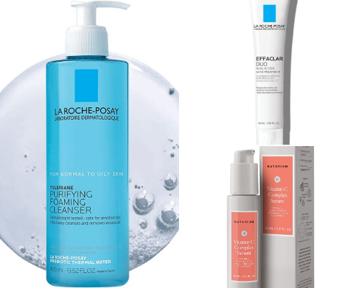 Skin Care Necessities cover photo collage
