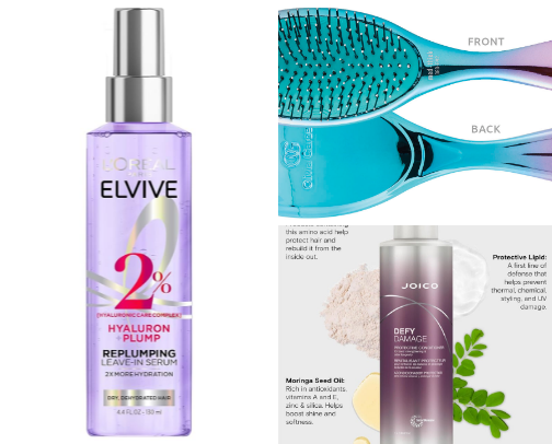 Hair, long beautiful hair cover photo collage