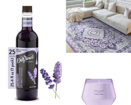 Lavender Finds cover photo collage