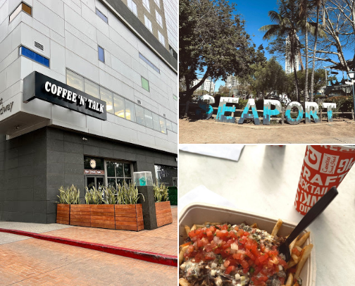 Trip to San Diego cover photo collage