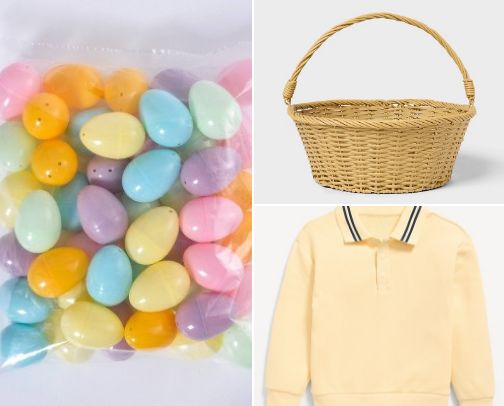 Easter Family Fun: Baskets, Outfits & Home Decor cover photo collage