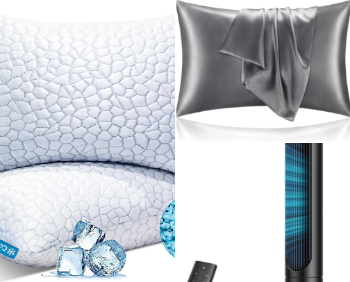 Bed room essentials cover photo collage