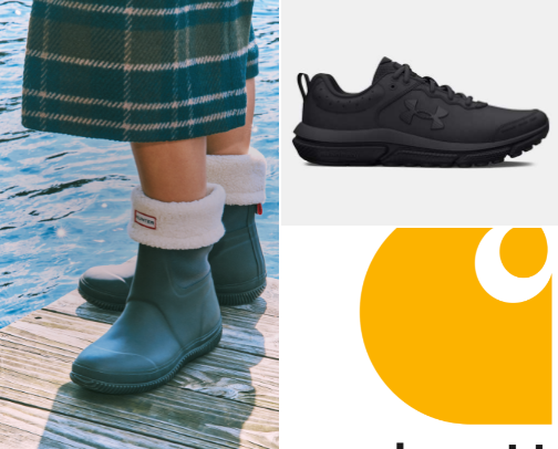 My favorite athletic brands for the ENTIRE family! cover photo collage