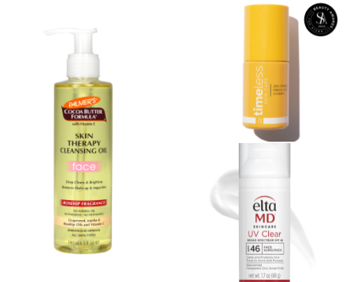 All Time Skincare Favs cover photo collage