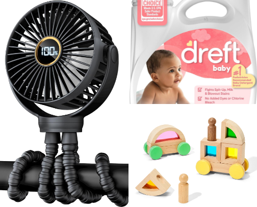 Baby stuff cover photo collage