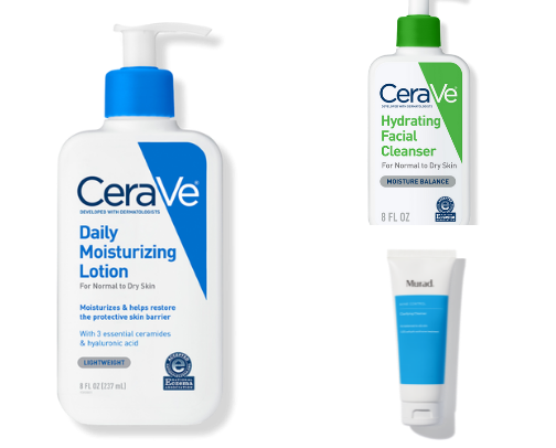 Acne friendly Favorites cover photo collage