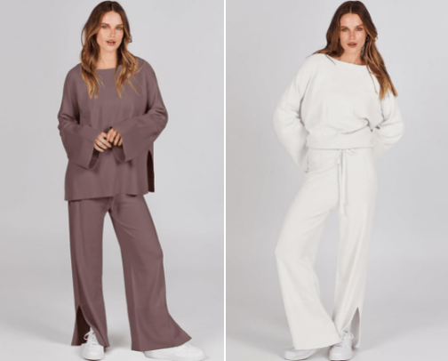 Fall two-piece set🍂 cover photo collage