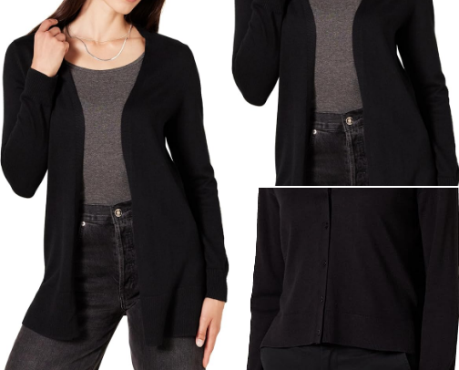 Open Front Cardigans That Are Cozy and Always in Style cover photo collage