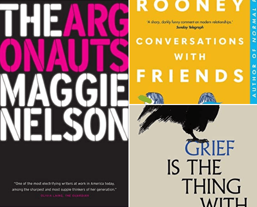 Books for Sad Girl Winter cover photo collage