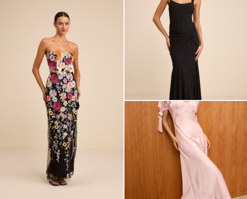 Maxi dresses for every occasion cover photo collage