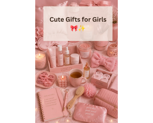 Cute Gifts for Girls 🎀✨ cover photo collage