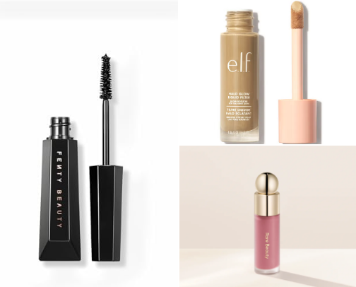 everyday makeup essentials!! cover photo collage