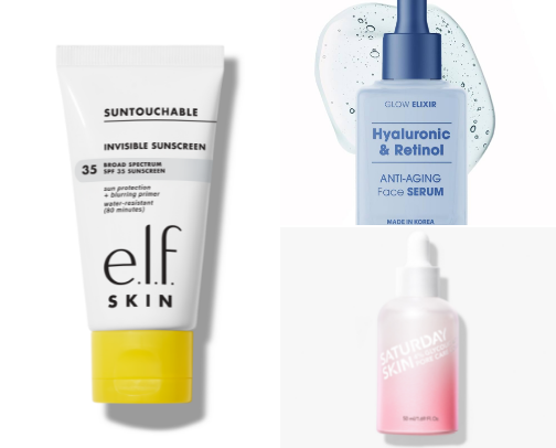 Skin Care cover photo collage