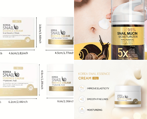 SNAIL SKINCARE TO CONSIDER cover photo collage