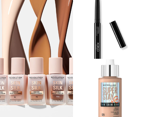 makeup: Foundations and Concealers cover photo collage