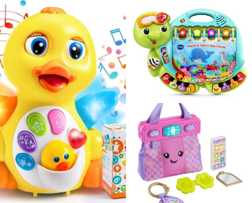 14 month old toy recommendations cover photo collage