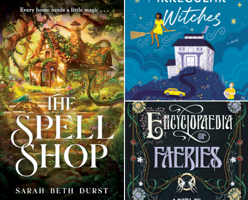 Coziest Magical & Fantasy Books cover photo collage