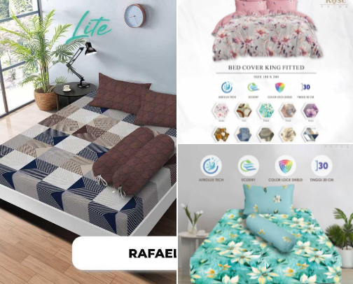 Bedding cover photo collage