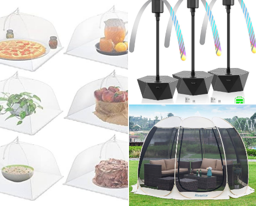 Bugs Away | Boujie Outdoor Must Haves cover photo collage