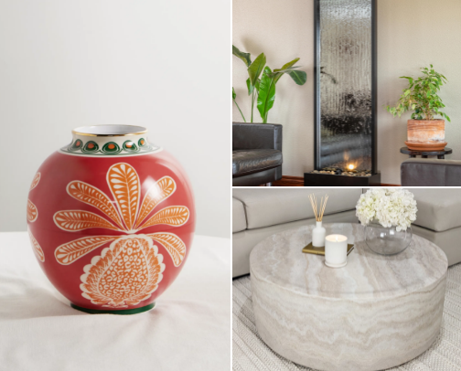 Opulent essence of home finds cover photo collage