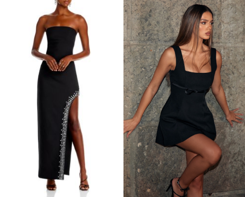 Black Dress Vibe cover photo collage