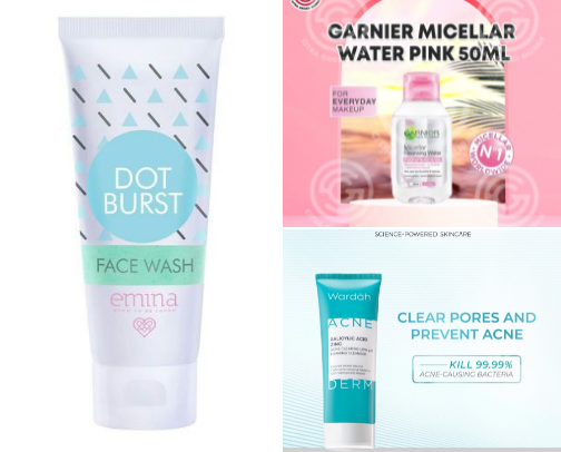 Acne-Safe Shopee Must-Haves (Under 30K) cover photo collage