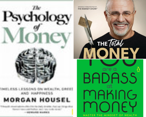 Books That Made Me Stop Living Paycheck to Paycheck Without Earning More cover photo collage