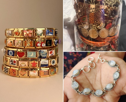 Jewelry cover photo collage