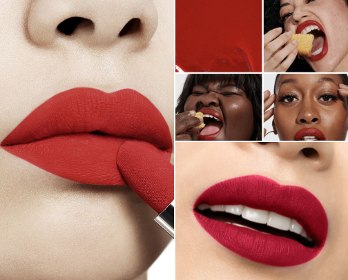 Red Lips 👄 cover photo collage