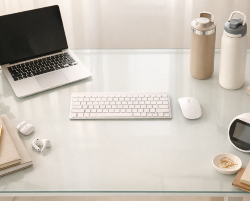 Work From Home Essentials: My Productive Home Office Setup as a Founder cover photo collage