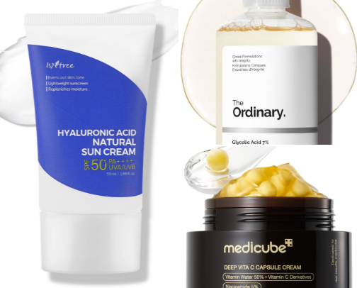 Skincare favs! cover photo collage