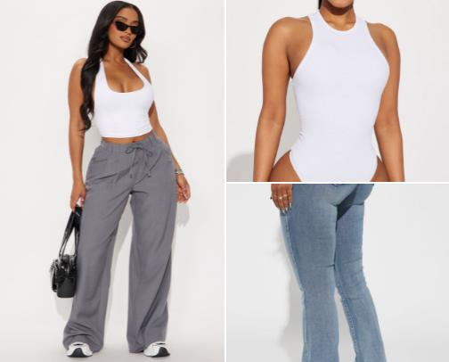 Fashion Nova Finds cover photo collage