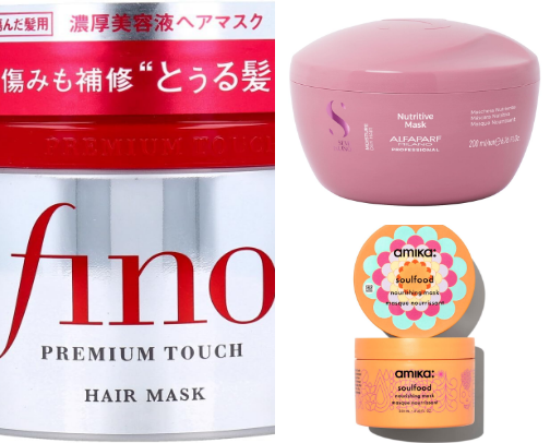 Hair Mask Favorites cover photo collage