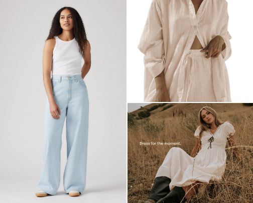 Women Clothes cover photo collage