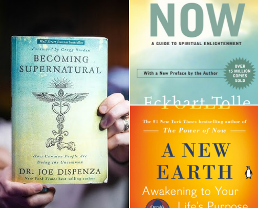 Books that awakened my mind & spirit cover photo collage