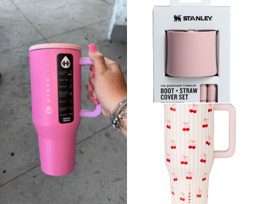 Hydrated Girly 💦 cover photo collage