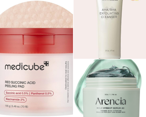 Linnie’s Skincare Recs: from an acne-prone combination skin girlie cover photo collage