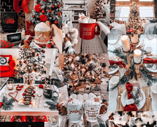 Christmas 🎄✨️ cover photo collage