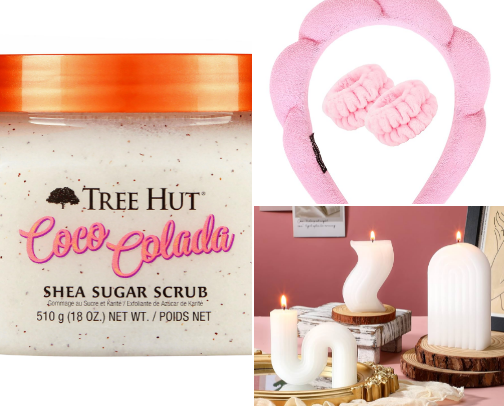 Amazon self care things that romanticize my routine 🛁 cover photo collage