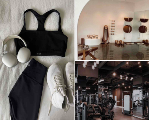 Hot Girl Gym Essentials🏋🏽‍♀️💪🏼 cover photo collage