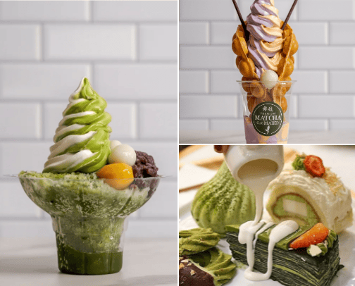 ✰✰ 💚MATCHA loverz in California, here it comes!💚✰✰ cover photo collage