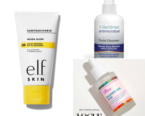 Skincare Must Haves cover photo collage