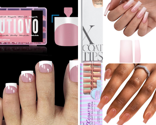 Nails cover photo collage